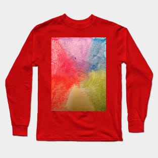 Abstract color wheel Long Sleeve T-Shirt